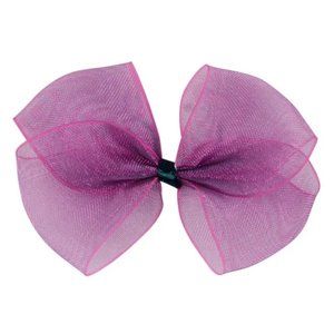 Baby Girl Bows Hair Band Elastic Princess Chiffon Hair Ties for Girl